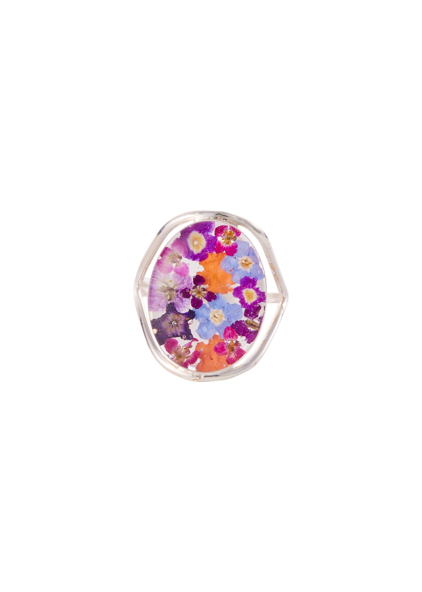 Oval Ring Wildflower