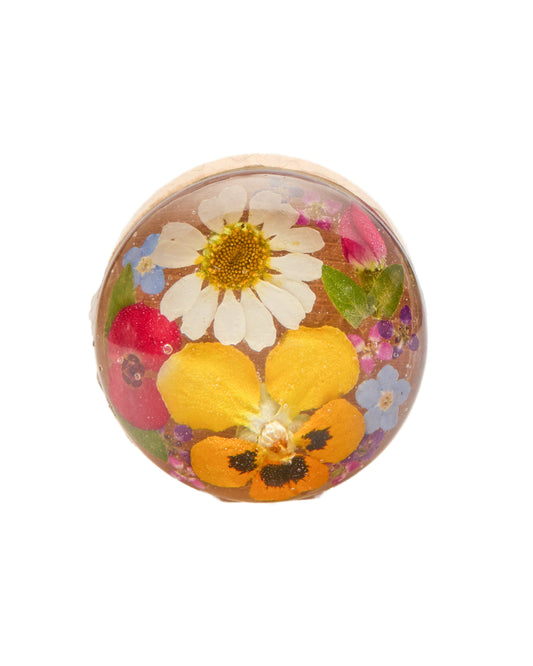 Wine Stopper Daisy with Mixed Flowers